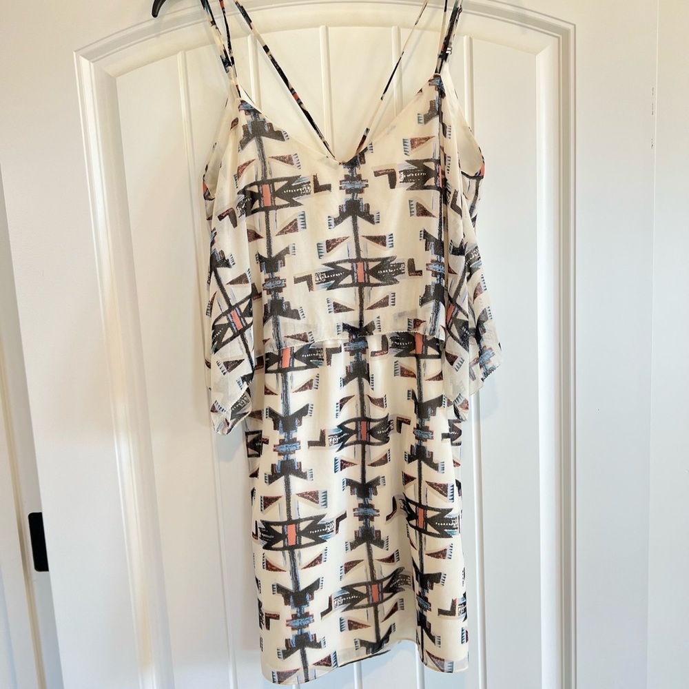 Tribal Womens Dress Adjustable Strap Wedding Guest